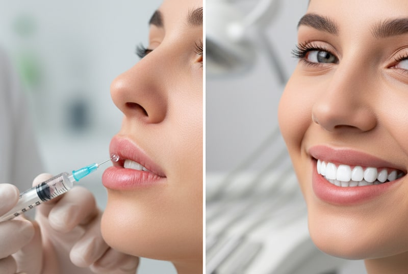 اول کامپوزیت یا فیلر لب