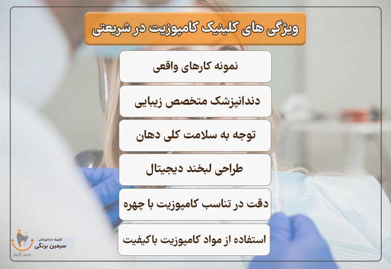 کامپوزیت دندان در شریعتی