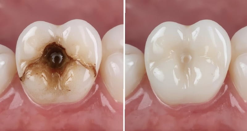 آیا ترمیم دندان درد دارد